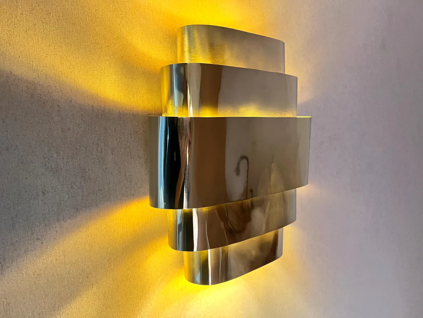 Silver Wall Sconce